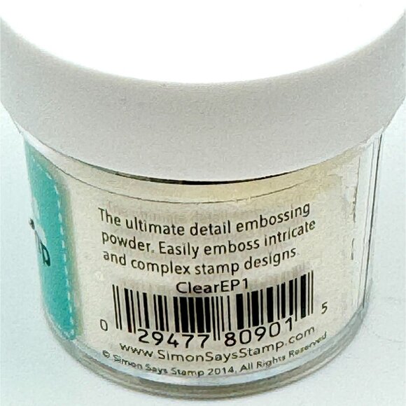 Simon Says Stamp Embossing Powder Set of 6 Fine Detail & Prisma Color - Picture 4 of 14